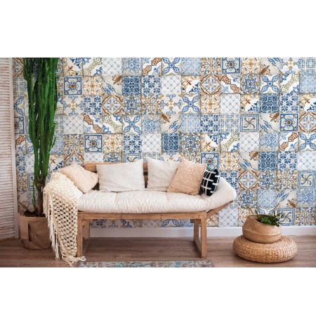 MAIOLICHE DECORO MIX LUCIDO 20X20