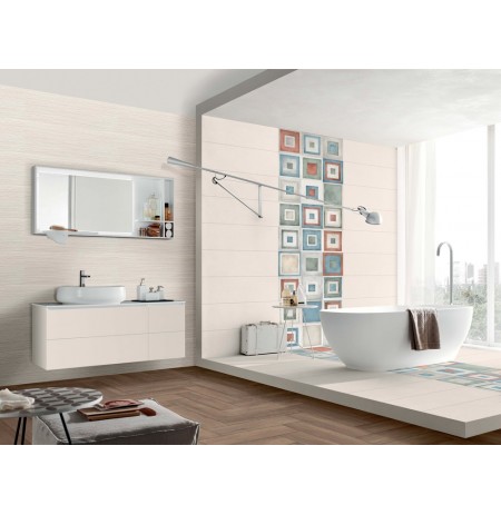 VILLAGE COLOR CANNETTA CREMA 25X75