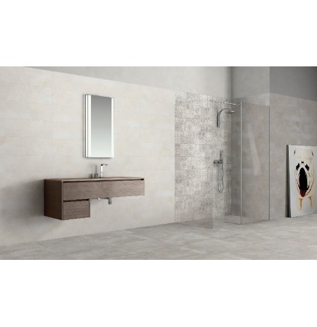 VINCI GREY SATINATO 25X75