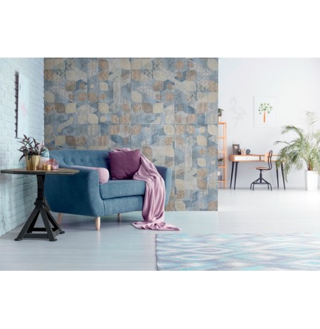 WALLPAPER GEOMETRIC 60X120 RETT.