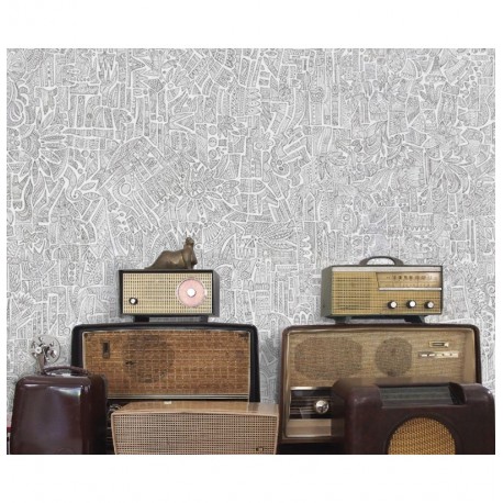 GLIFO GREY AND WHITE - NATURAL