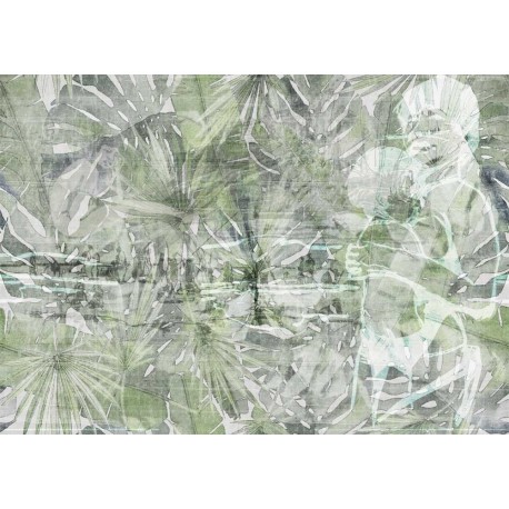 FITZACARRALDO GREY-GREEN DECO - NATURAL