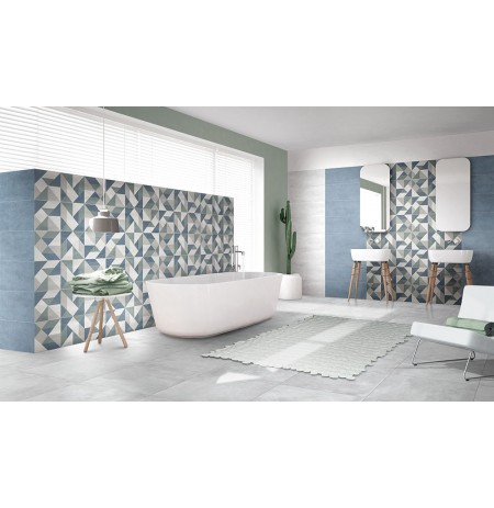 VANITY TANGRAM DECORO 25X75